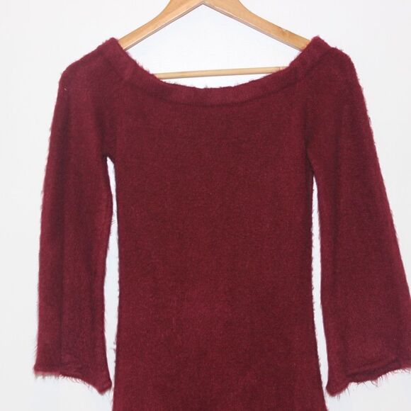 VICI Adoration off the shoulder Bunbury Sweater Mini Dress Women Small - Picture 8 of 12